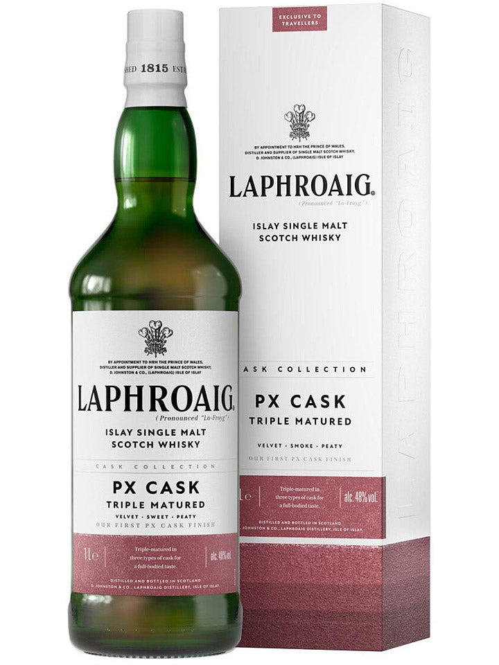 Laphroaig PX Cask Triple Matured Single Malt Scotch Whisky 1L