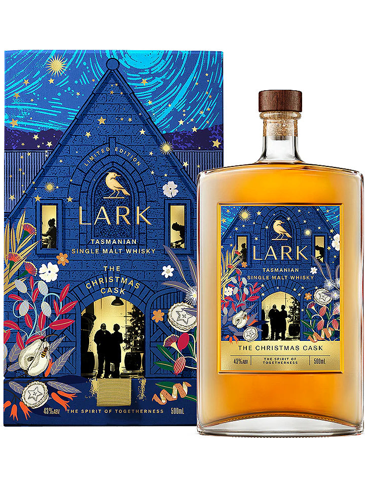 Lark Christmas Cask 2024 Limited Release Single Malt Australian Whisky 500mL