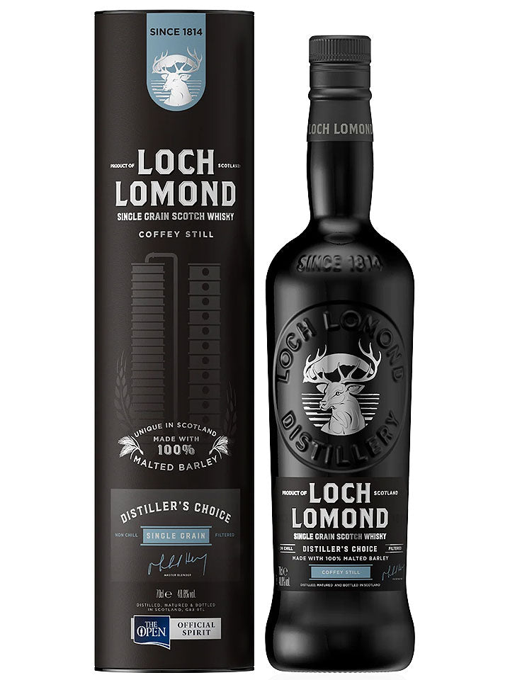 Loch Lomond Single Grain Distiller's Choice Single Grain Scotch Whisky 700mL