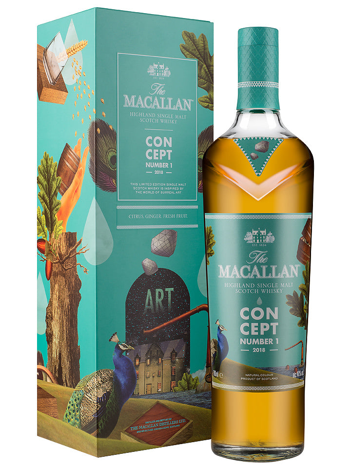 The Macallan 2018 Concept Number 1 Single Malt Scotch Whisky 700mL