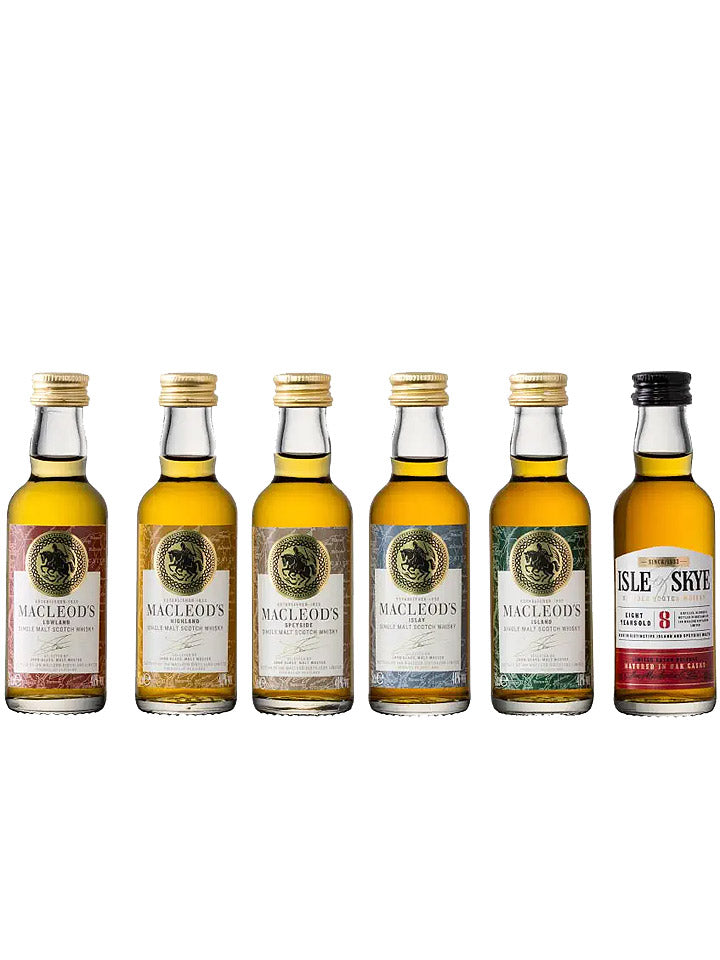 MacLeod's Legendary Scotch Whisky Trail Miniature Collection 6 x 50mL