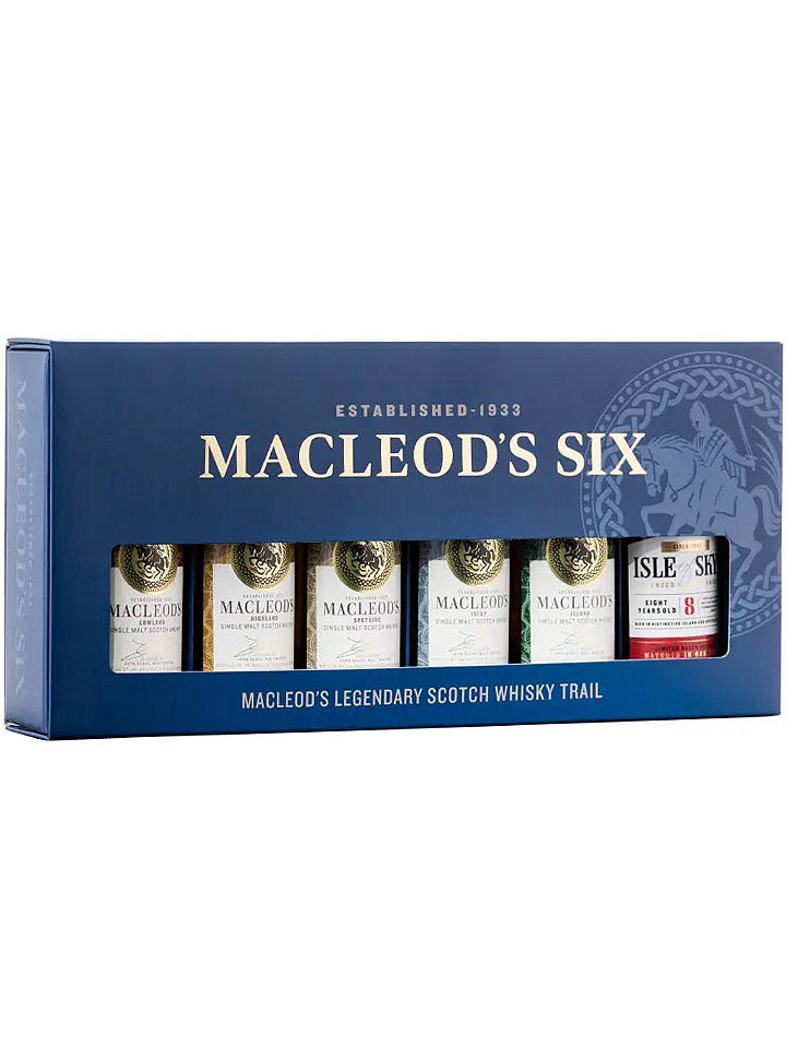 MacLeod's Legendary Scotch Whisky Trail Miniature Collection 6 x 50mL