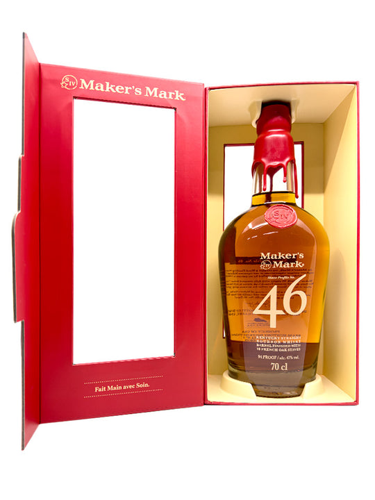 Makers Mark 46 With Gift Coffret Kentucky Straight Bourbon Whiskey