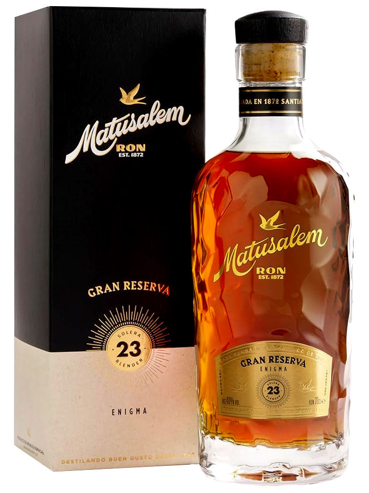 Ron Matusalem Gran Reserva Solera 23 Enigma Rum 700mL – The Drink