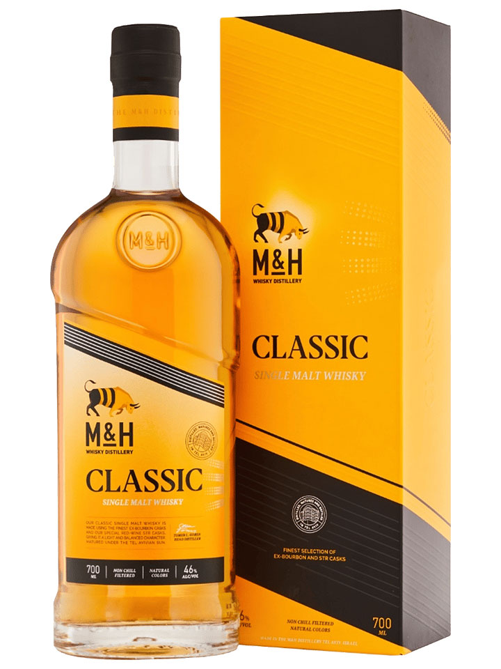 Milk & Honey Classic Single Malt Israeli Whisky 700mL