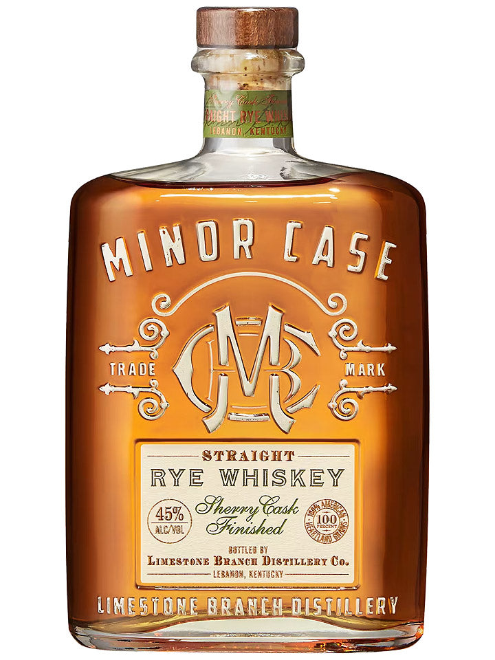 Minor Case Sherry Cask Finished Straight Rye Whiskey 750mL