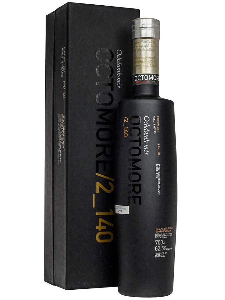 Bruichladdich Octomore 02.1 Islay Single Malt Scotch Whisky 700mL