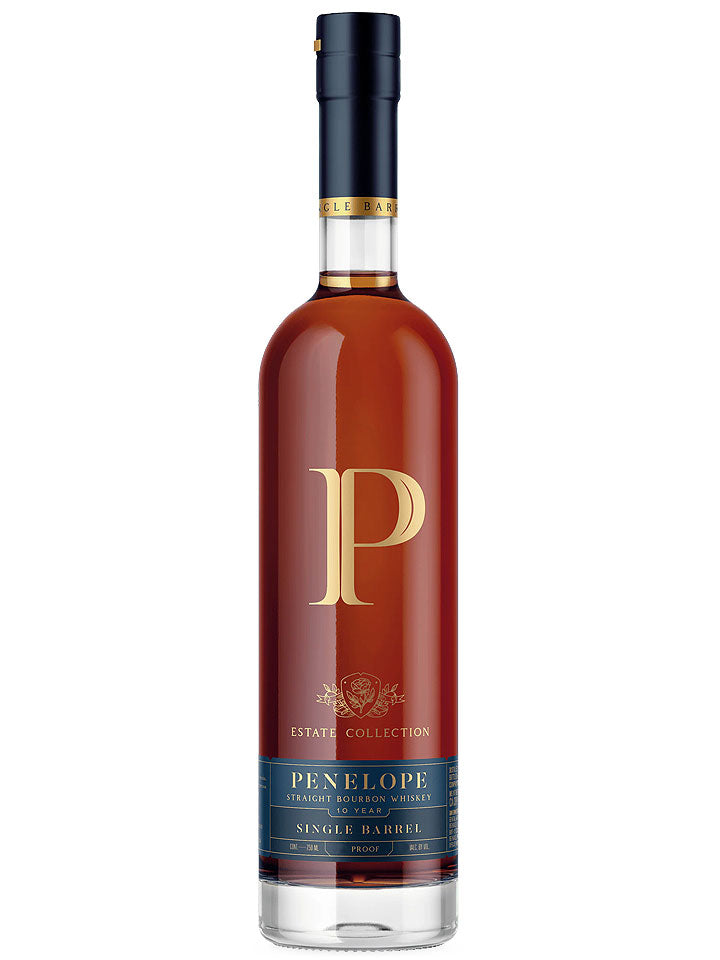Penelope 10 Year Old Estate Collection Single Barrel Straight Bourbon Whiskey 750mL