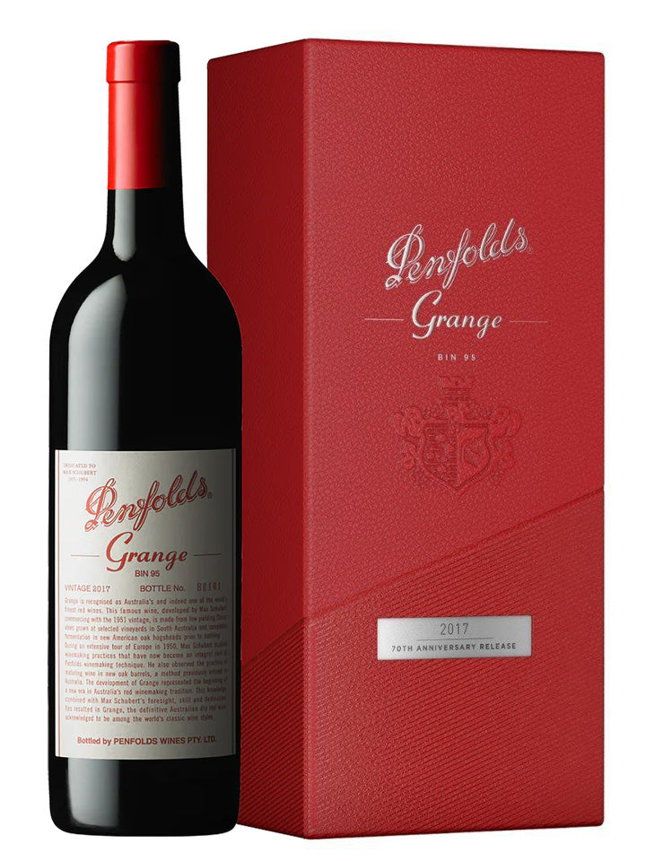 Penfolds Bin 95 Grange 70th Anniversary 2017 Shiraz Red Wine 750mL