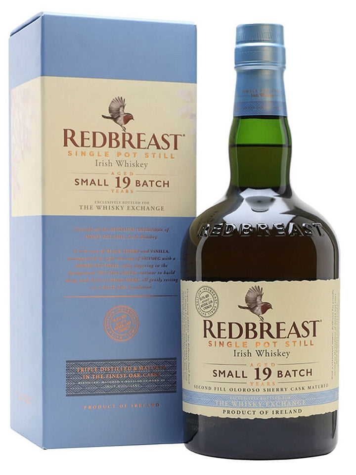 Redbreast 19 Year Old Small Batch Oloroso Sherry Cask Strength Single Pot Still Irish Whiskey 700mL
