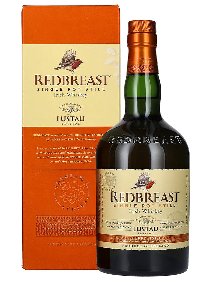 Redbreast Lustau Edition Sherry Finish Single Pot Still Irish Whiskey 700mL
