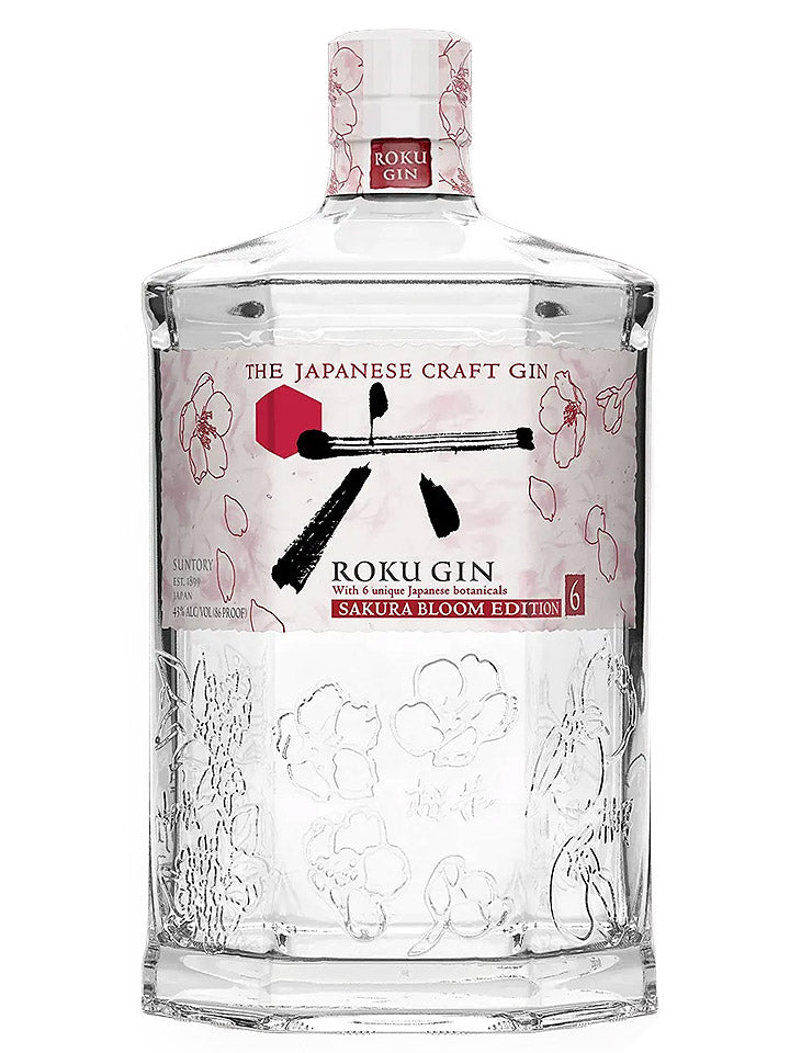 Roku Sakura Bloom Limited Edition Japanese Craft Gin 700mL