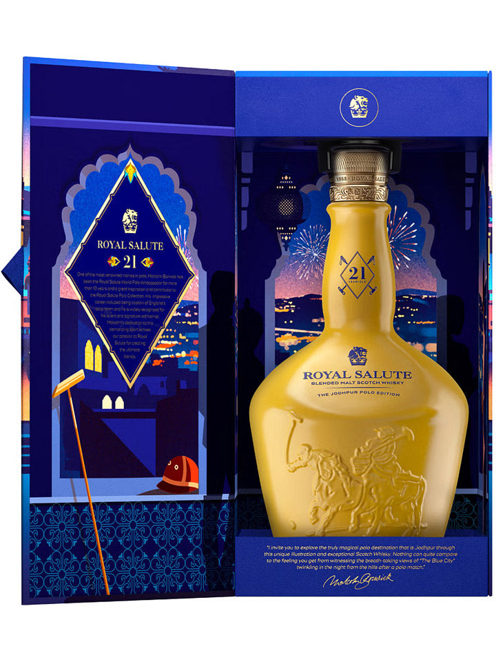 Royal Salute 21 Year Old Jodhpur Polo Edition Blended Scotch