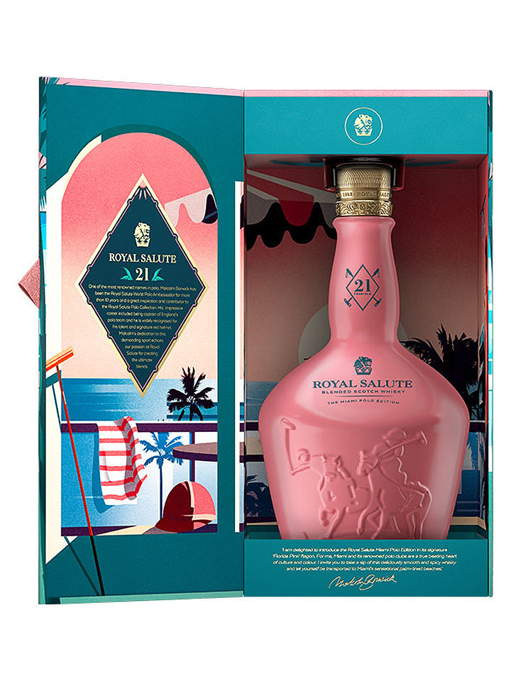 Royal Salute 21 Year Old Miami Polo Edition Blended Scotch Whisky
