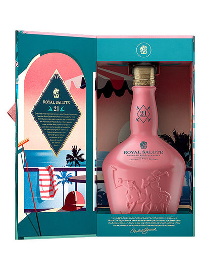 Royal Salute 21 Year Old Miami Polo Edition Blended Scotch Whisky 700mL