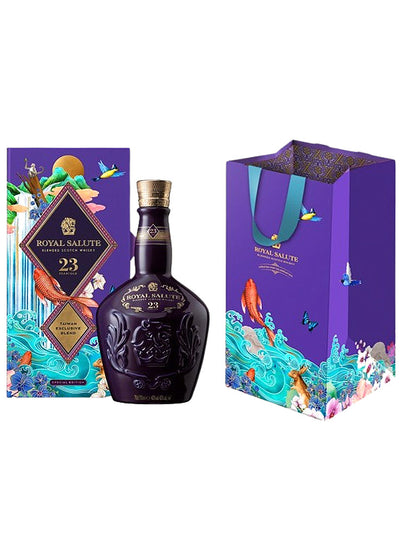 Royal Salute 23 Year Old Taiwan Exclusive 2023 + Gift Bag Blended Scotch Whisky 700mL