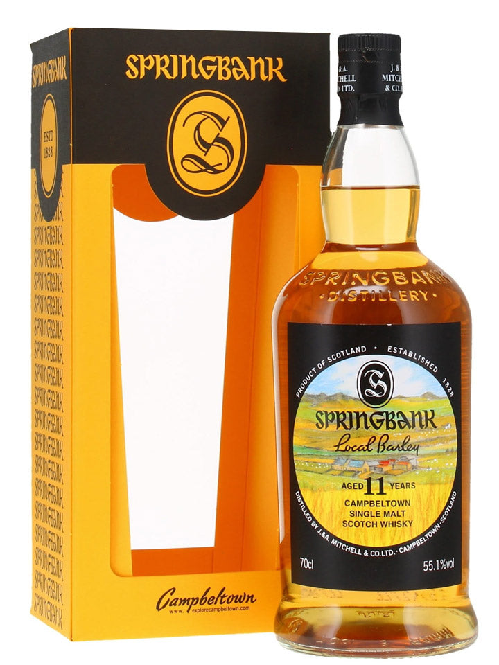 Springbank 11 Year Old Local Barley 2022 Release Campbeltown Single Malt Scotch Whisky 700mL