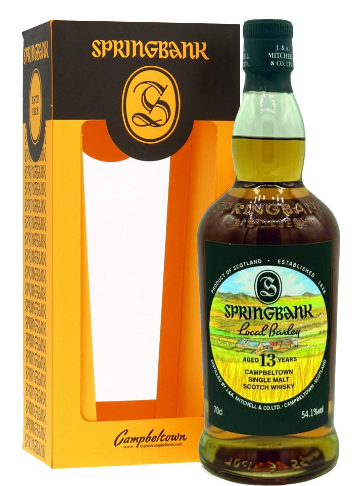 Springbank 13 Year Old Local Barley 2024 Release Campbeltown Single Malt Scotch Whisky 700mL