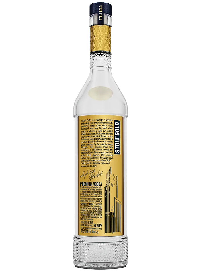 Stolichnaya Gold Edition Premium Latvian Vodka 700mL