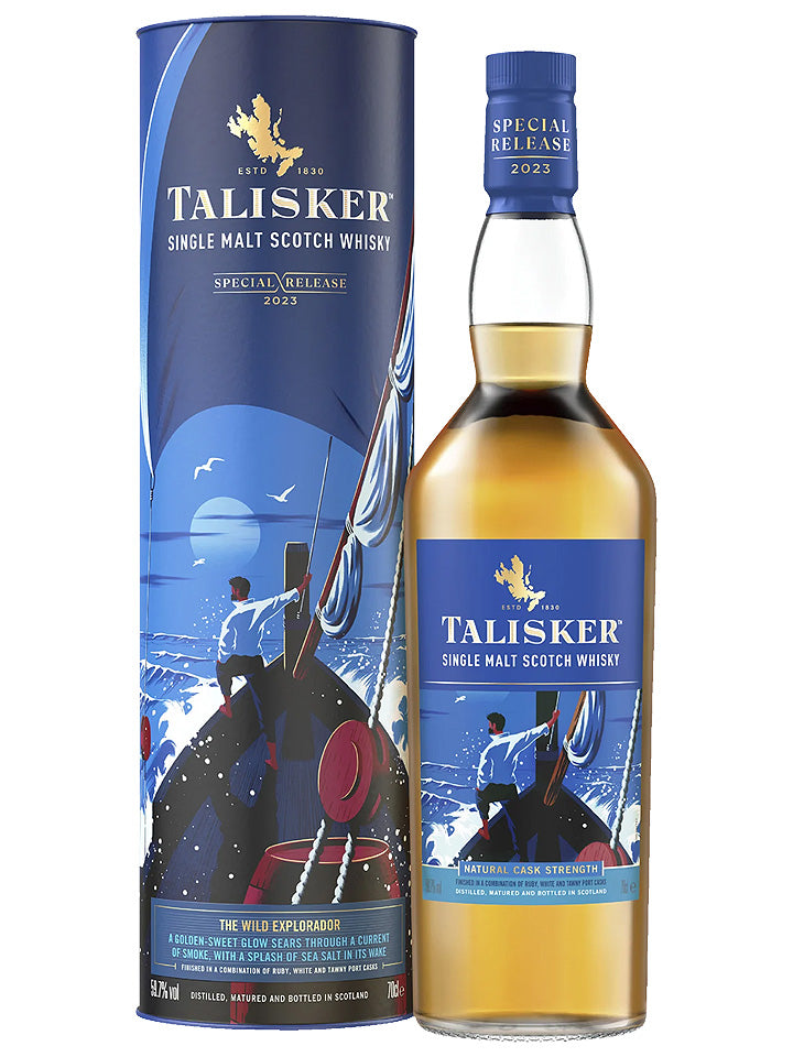 Talisker 'The Wild Explorador' Special Release 2023 Cask Strength Single Malt Scotch Whisky 700mL