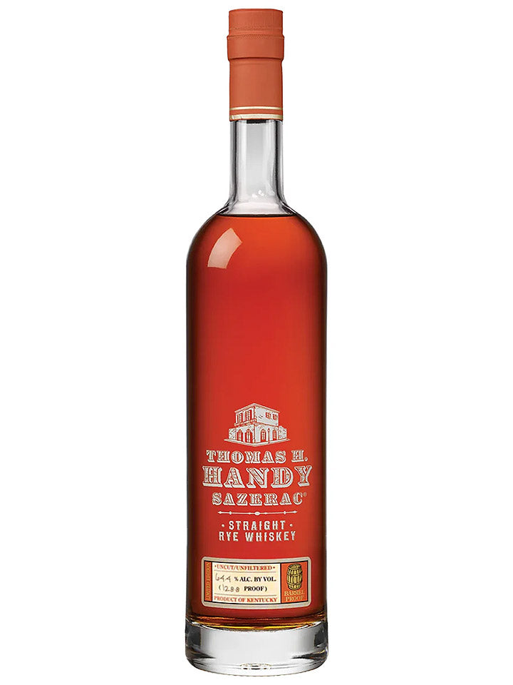 Thomas H. Handy Sazerac 2018 Release Barrel Proof 128.8 Proof (64.4%) Straight Rye Whiskey 750mL