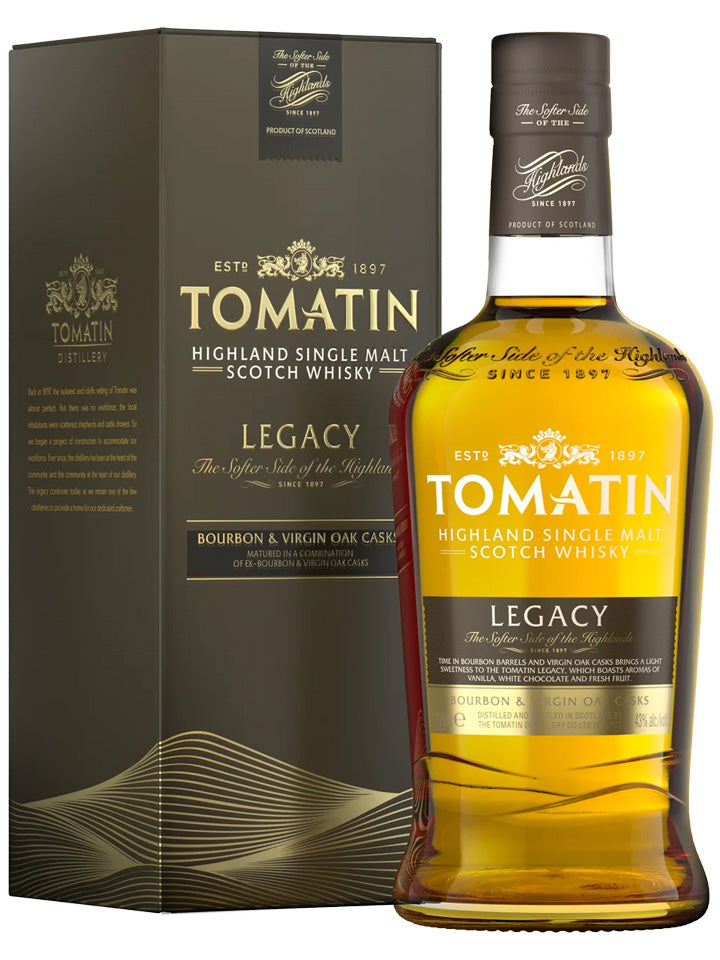 Tomatin Legacy Highland Single Malt Scotch Whisky 700mL
