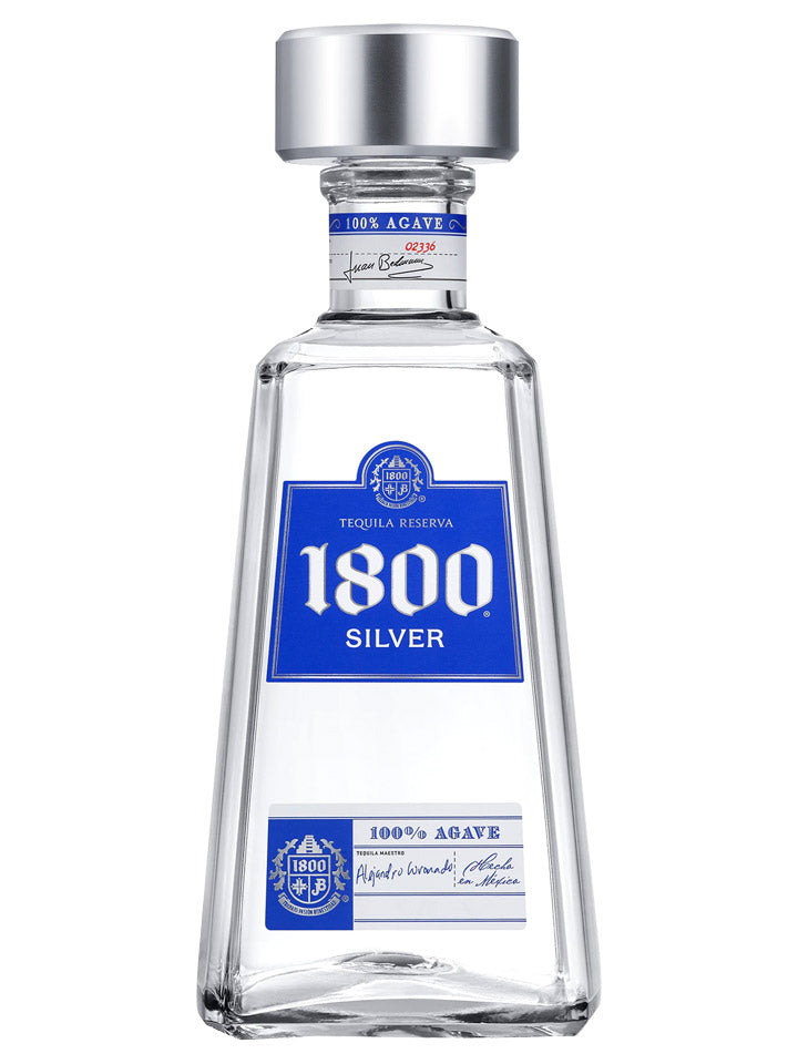 1800 Silver Tequila 40% ABV 750mL