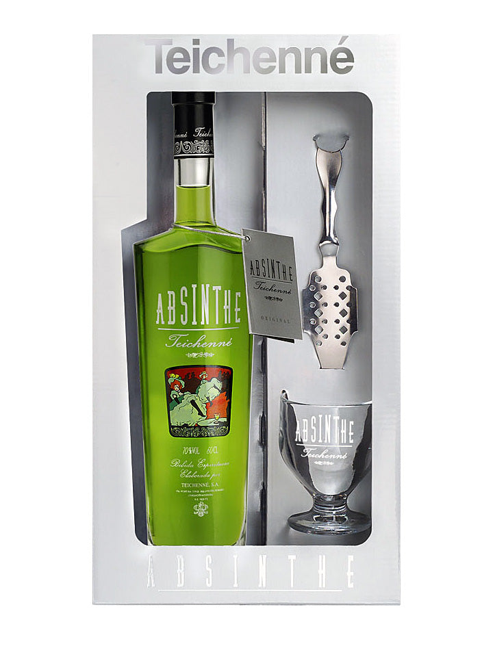 Teichenne 70% Green Absinthe + Glass Gift Set 500mL – The Drink Society