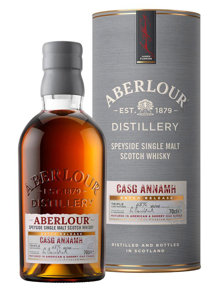 Aberlour Casg Annamh Batch 0007 Speyside Single Malt Scotch Whisky 700mL