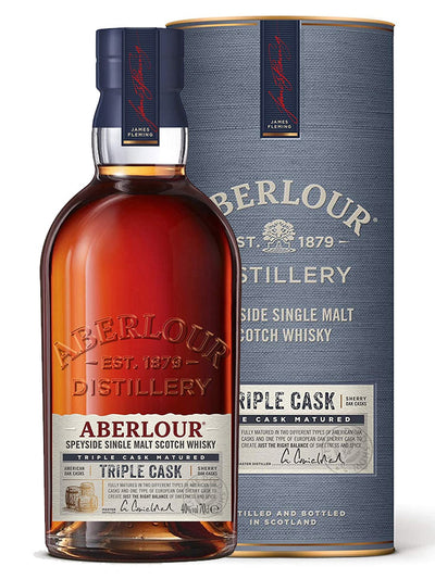 Aberlour Triple Cask Single Malt Scotch Whisky 700mL