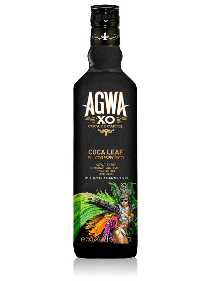 Agwa De Bolivia XO Carnival Rio Limited Edition Coca Leaf Liqueur 700mL