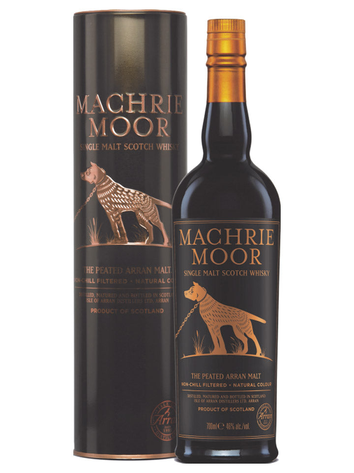 Arran Machrie Moor Single Malt Peated Scotch Whisky 700mL