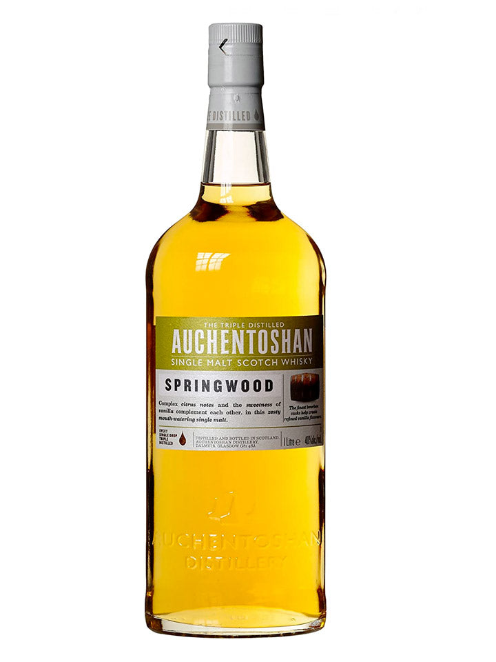 Auchentoshan Springwood Single Malt Scotch Whisky 1L