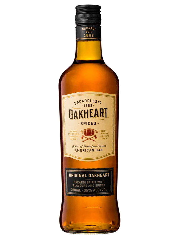 Bacardi Oakheart Spiced Rum 750mL