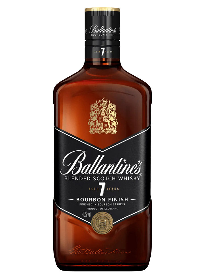 Ballantines 7 Year Old Bourbon Finish Blended Scotch Whisky 1L