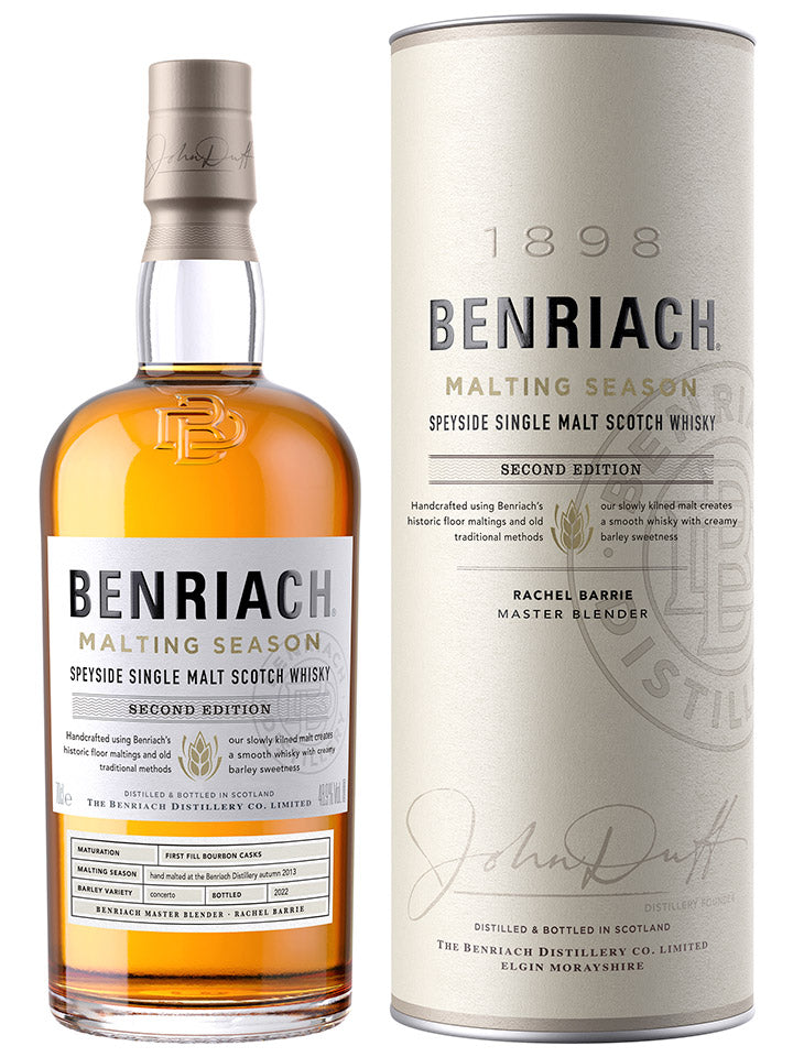 Benriach Malting Season Second Edition Single Malt Scotch Whisky 700mL