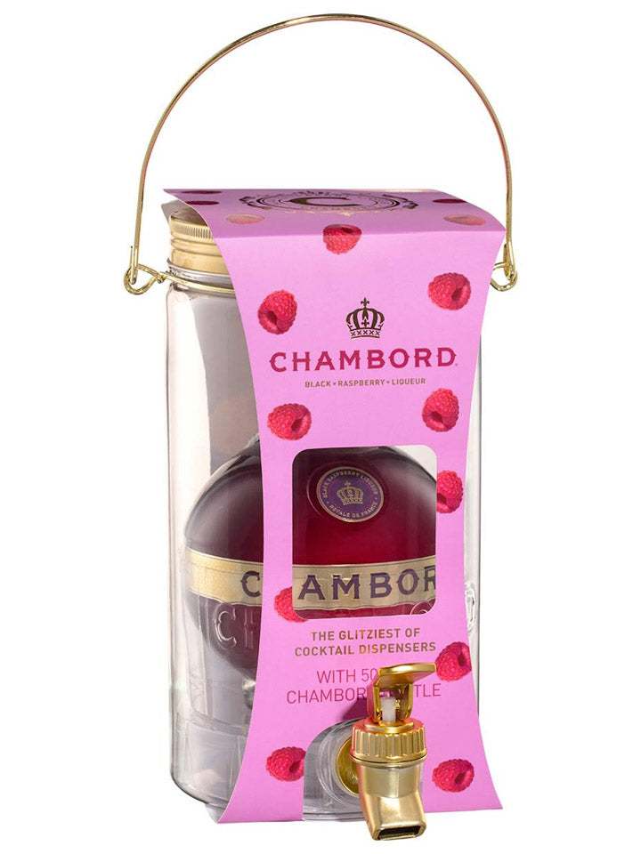 Chambord With Cocktail Dispenser Black Raspberry Liqueur 500mL – The ...