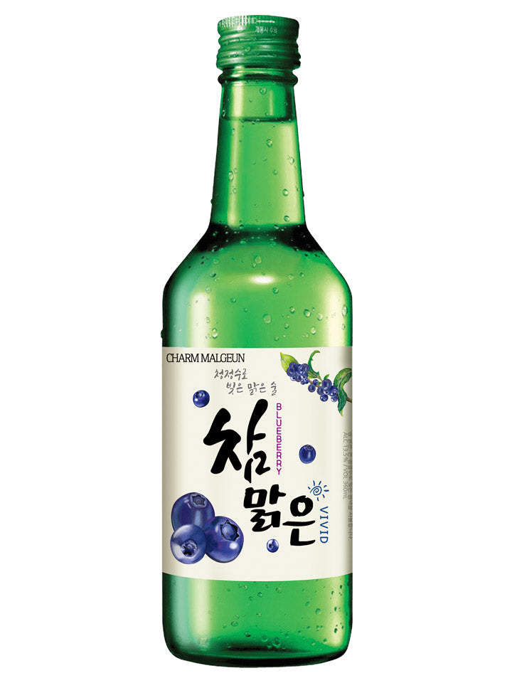Charm Malgeun Vivid Blueberry Flavoured Soju 360mL
