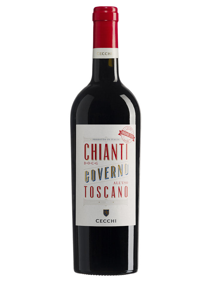 Cecchi Chianti Governo All'Uso Toscano DOCG Blended Red Wine 750mL ...