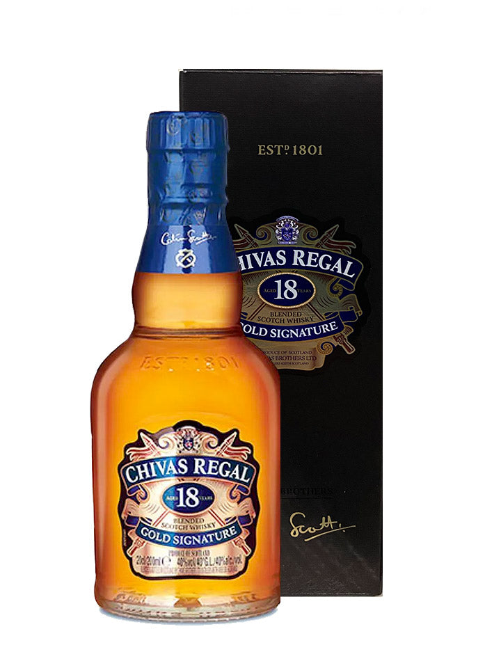 Chivas Regal 18 Year Old Gold Signature Scotch Whisky 200mL