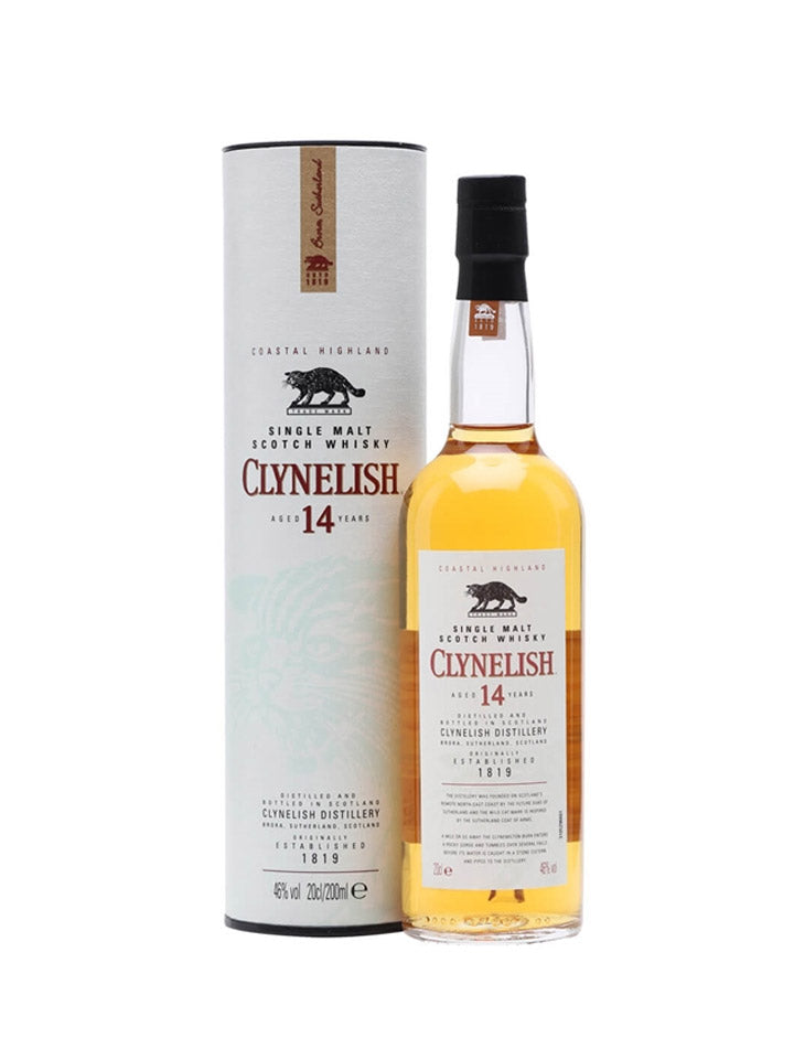 Clynelish 14 Year Old Single Malt Scotch Whisky Miniature 200mL