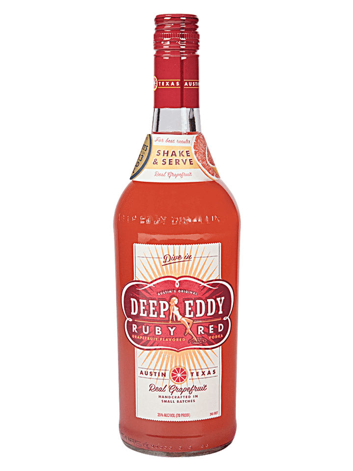 Deep Eddy Ruby Red Grapefruit Flavoured Texas Vodka 1L – The Drink Society