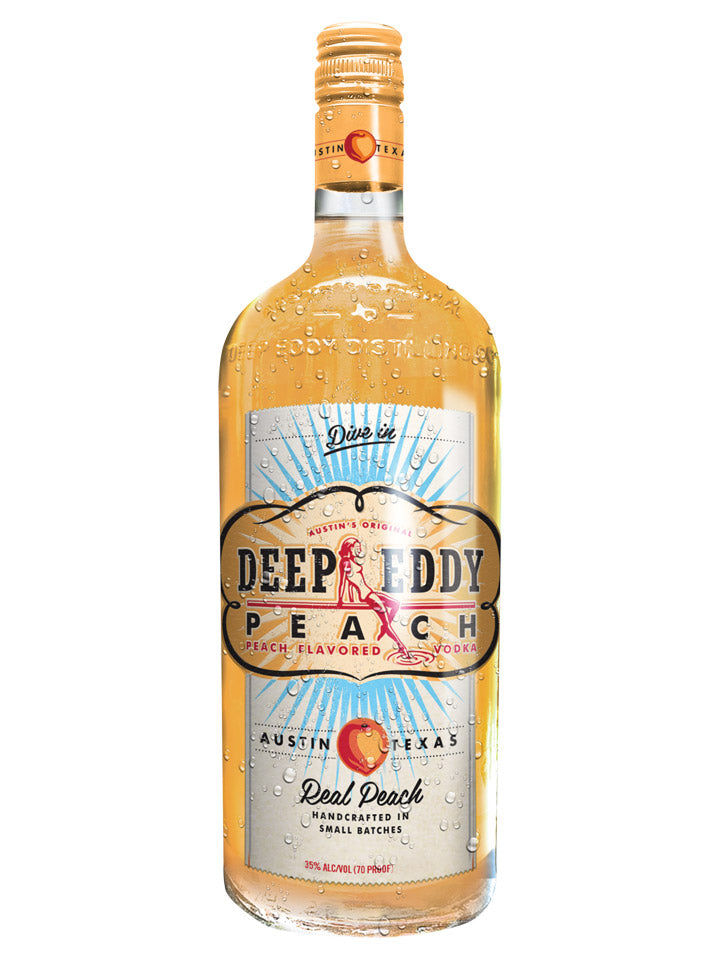 Deep Eddy Peach Flavoured Texas Vodka 1L