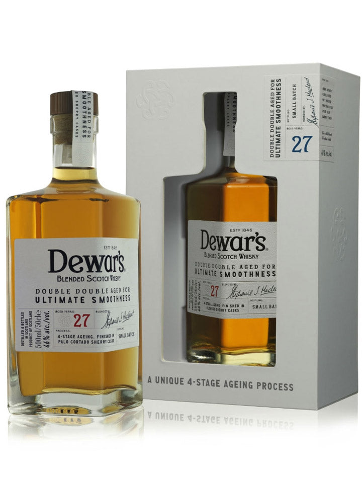 Dewar's 27 Year Old Double Double Blended Scotch Whisky 500mL – The ...