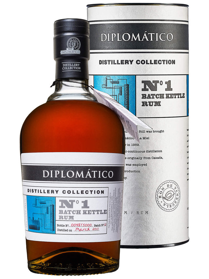 Diplomatico Distillery Collection Batch Kettle No.1 Venezuelan Dark Ru ...
