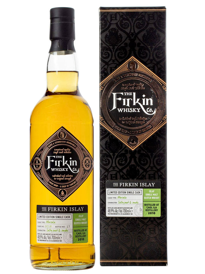 Caol Ila 2010 9 Year Old Firkin Rare Marsala Cask Single Malt Scotch Whisky 700mL