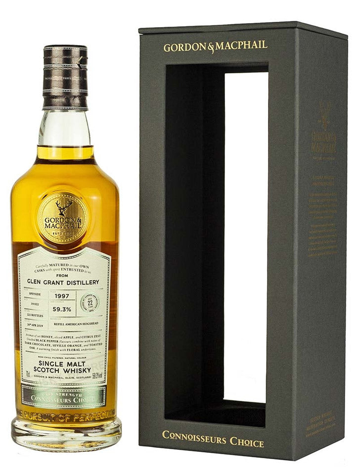 Glen Grant 22 Year Old Old Cask Strength Connoisseurs Choice Single Malt Scotch Whisky 700mL