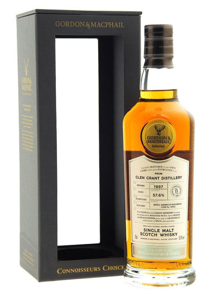 Glen Grant 23 Year Old Cask Strength Connoisseurs Choice Single Malt Scotch Whisky 700mL