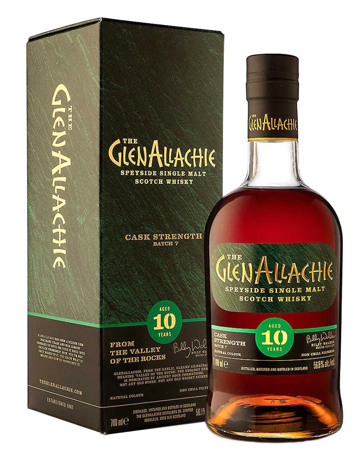 Glenallachie 10 Year Old Cask Strength Batch #7 Single Malt Scotch Whisky 700mL