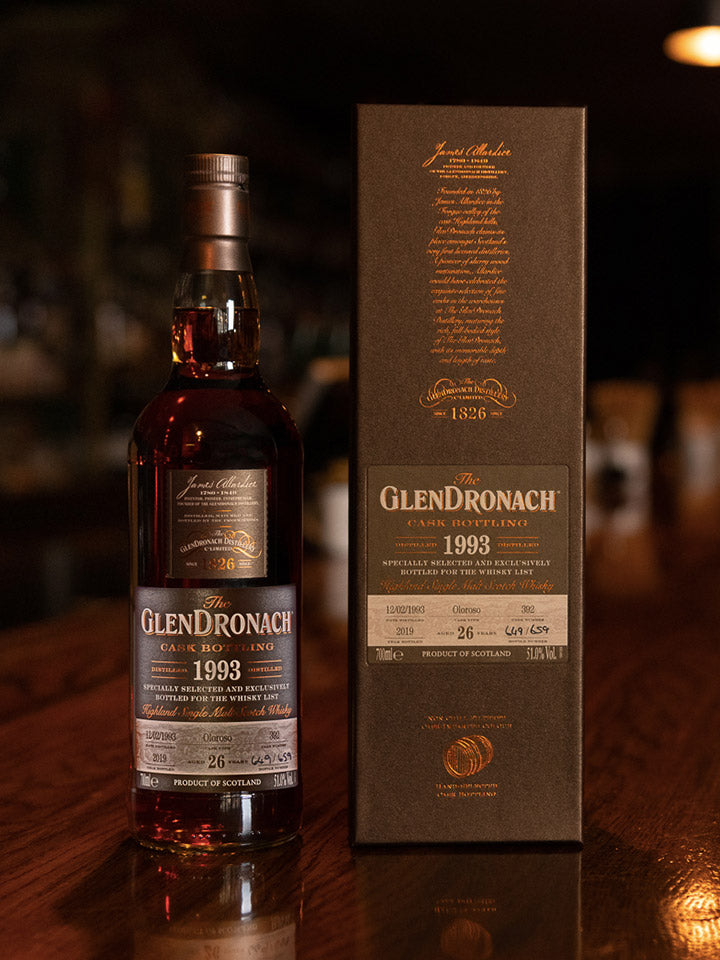 GLENDRONACH 1993 26年 700ml GlenDronach 26 Year Old 1993 Cask #392 Single Malt Scotch Whisky